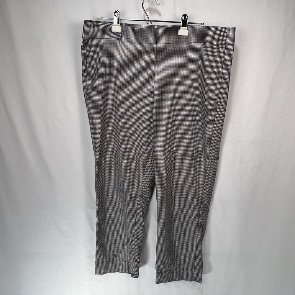 Tribal - Women’s Slacks - Size 16 - Black and White Checkered (Houndstooth)